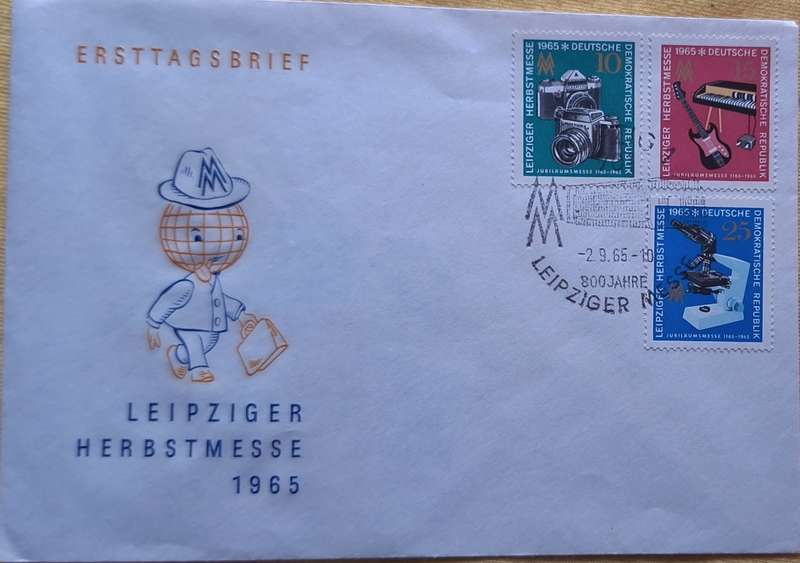Germany 1965 Leipziger Herbstmesse Ersttagsbrief
