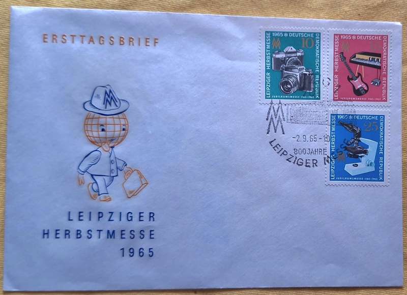 Germany 1965 Leipziger Herbstmesse Ersttagsbrief