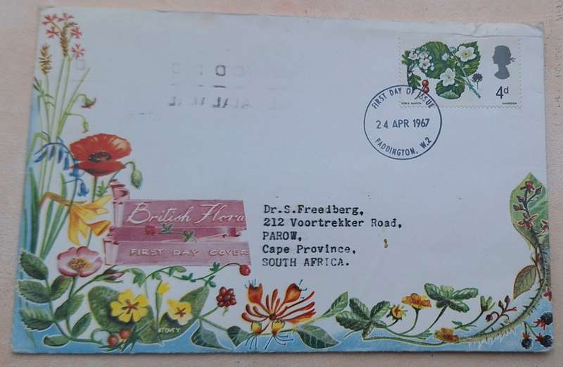 GB 1967 British Flora FDC
