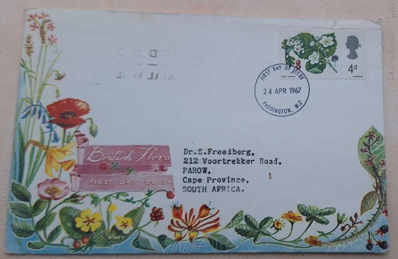 GB 1967 British Flora FDC