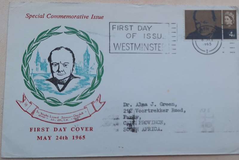 GB 1965 Special Commemorative Issue Churchill FDC