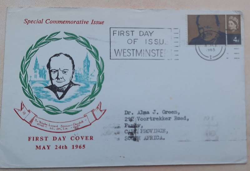 GB 1965 Special Commemorative Issue Churchill FDC
