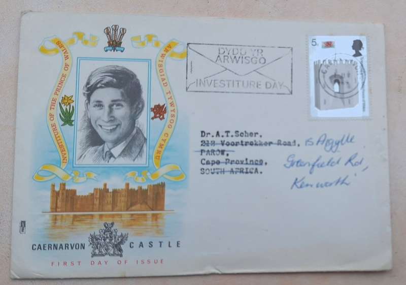 GB 1969 Investiture of the Prince of Wales Cover