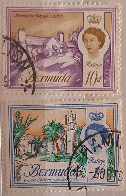 Bermuda 1967 Elizabeth II Pictorial Definitives 2 Used stamps
