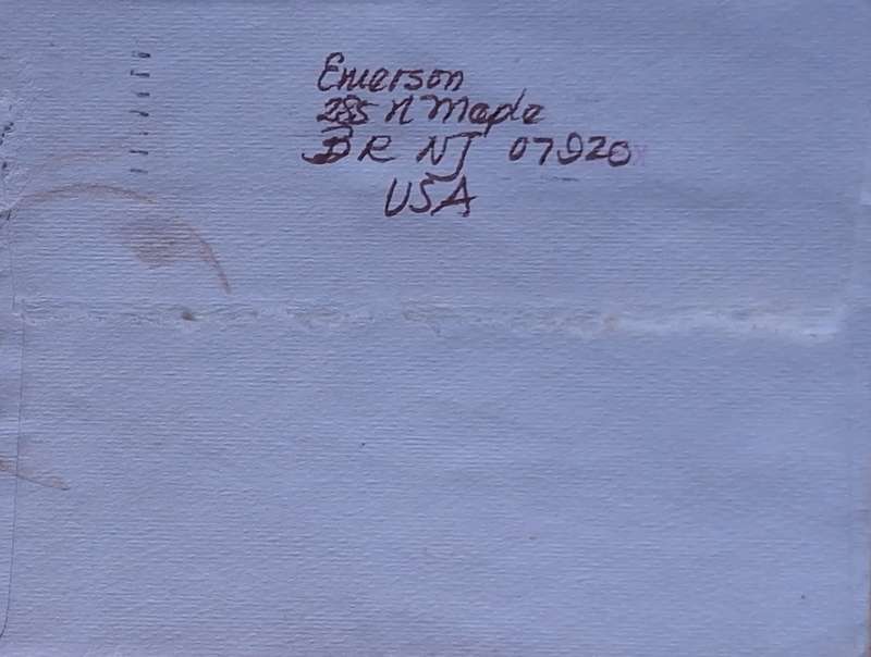 USA Envelope with Mix Postage Stamps