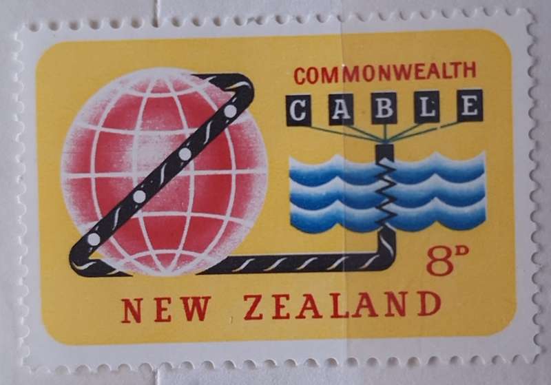New Zealand 1963 Cable 1 Mint stamp