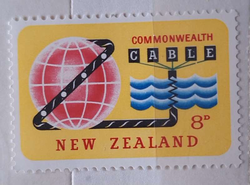 New Zealand 1963 Cable 1 Mint stamp