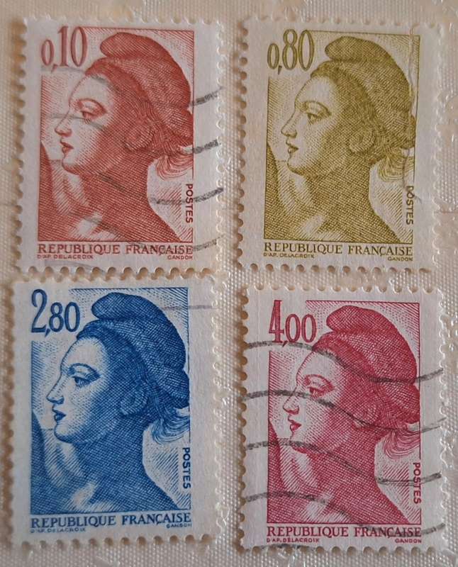 France 1982 Marianne 4 Used stamps