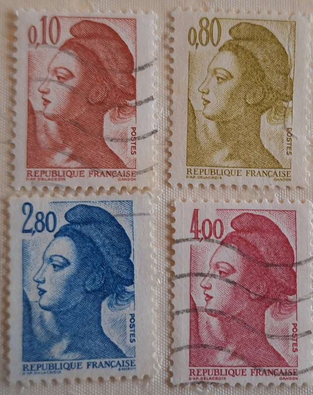 France 1982 Marianne 4 Used stamps