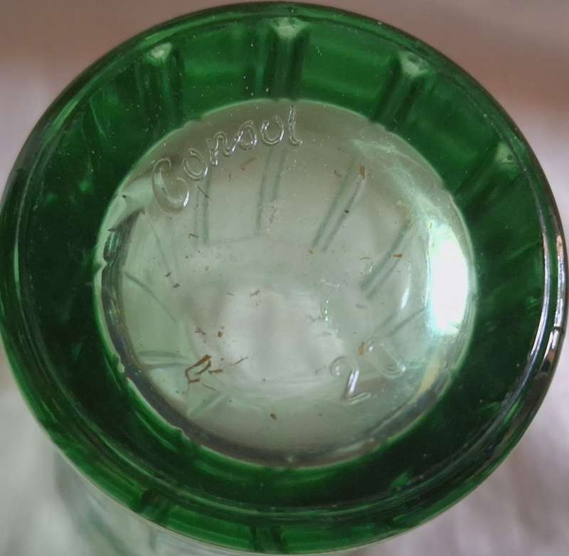 Coca-Cola Green Consol Drinking Glass