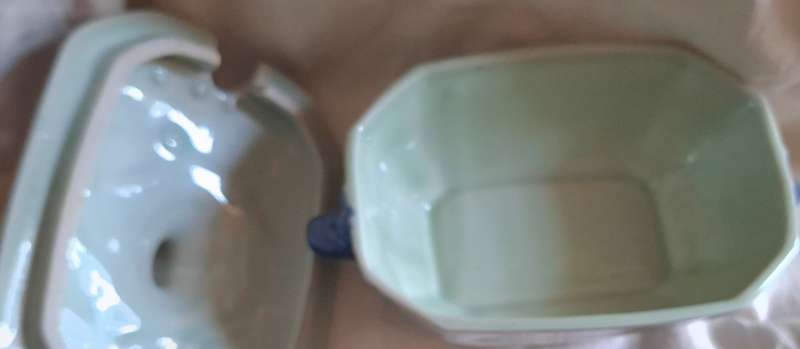 Ironstone Lidded Dish