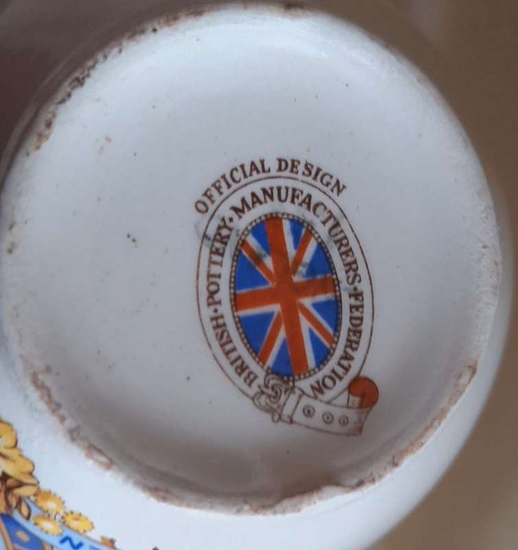 Coronation Elizabeth II 1953 Cup and Saucer