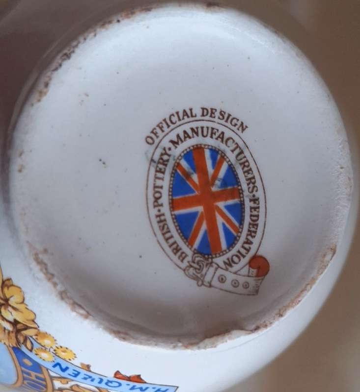 Coronation Elizabeth II 1953 Cup and Saucer