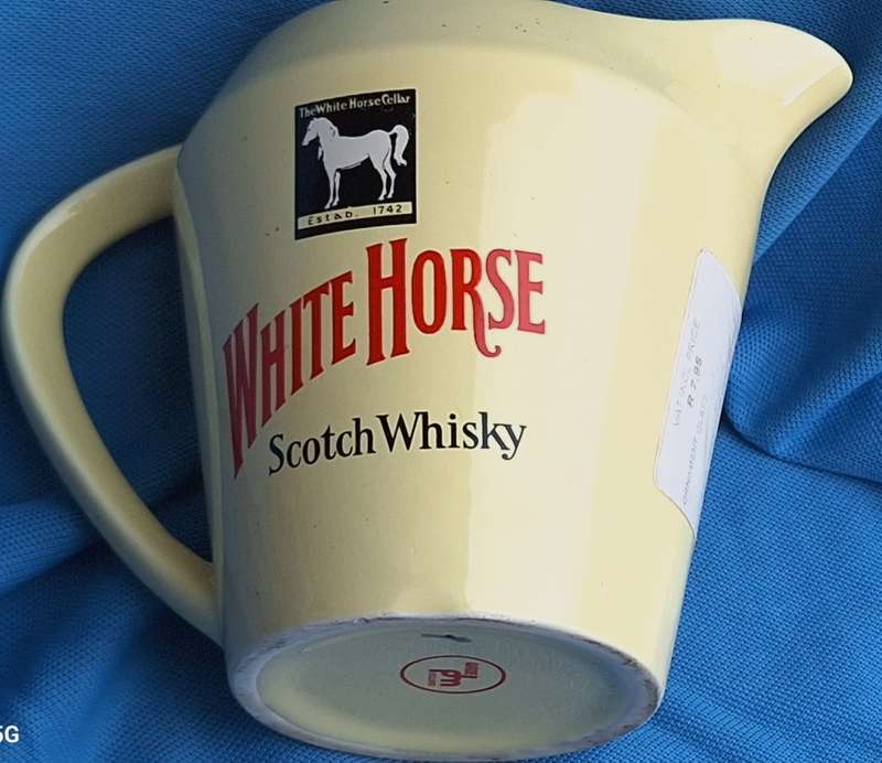 White Horse Scotch Whisky Jug by Wade England