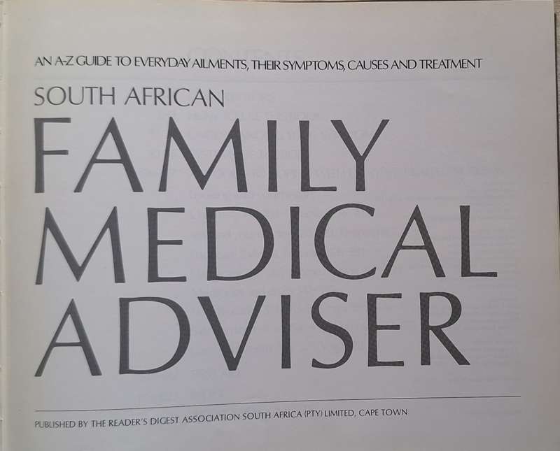 Reader's Digest South African Family Medical Adviser