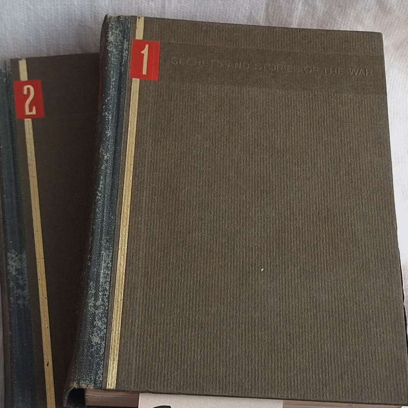 Reader's Digest Secrets and Stories of the War Vol 1 and 2 Hardcover 1963