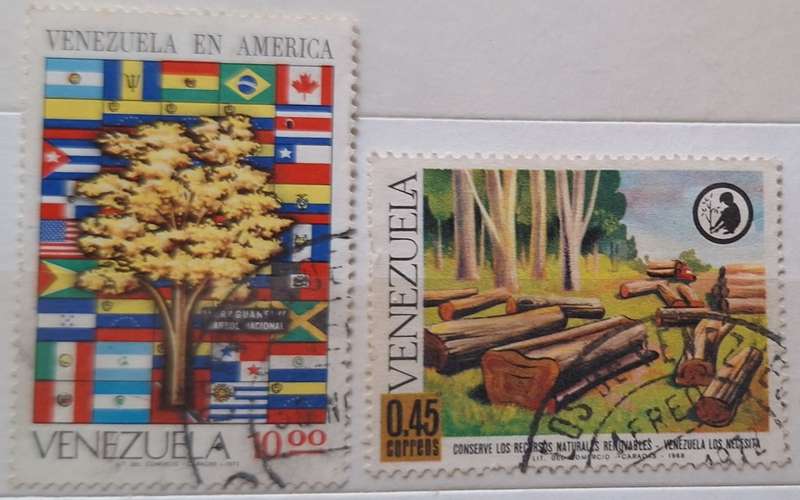 Venezuela Mixed Lot 2 Used stamps