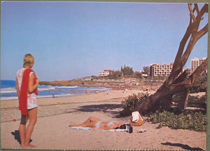 SAR Travel Bureau SAS-Reisburo Post Card of Margate, Natal
