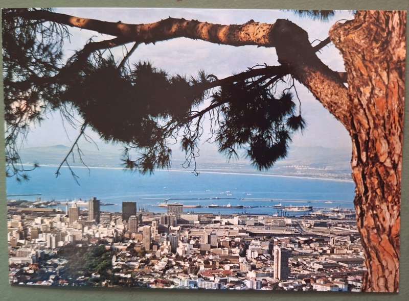 SAR Travel Bureau SAS-Reisburo Post Card of Cape Town