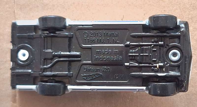HOT WHEELS MATTEL 2013 Datsun 620 MADE IN INDONESIA