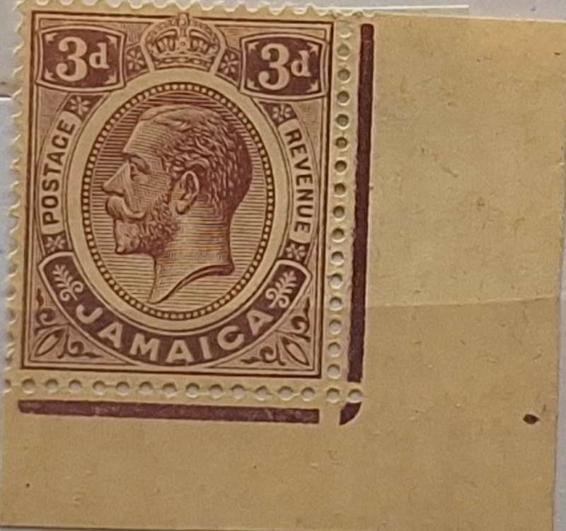 Jamaica 1912 Definitives George V 1 Unused Hinged stamp