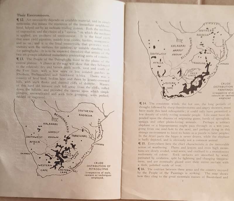 1946 Exhibition of PreHistoric Art in Southern Africa