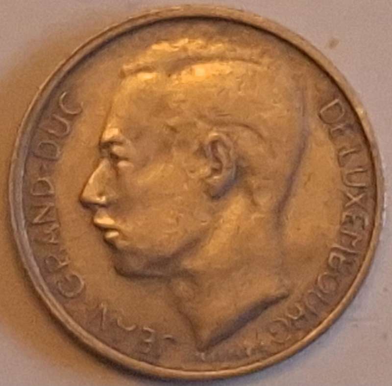 Luxembourg 1972 1 Franc Copper-nickel