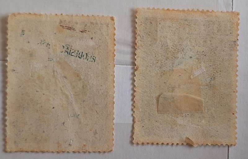 Austria 1947 Schubert, Grillparzer 2 Unused Hinged stamps