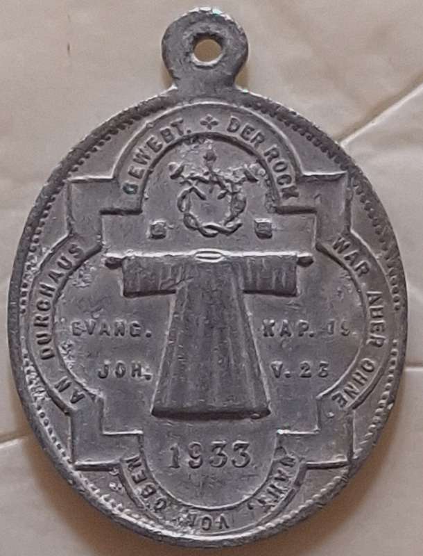 Trier 1933 Pilgrimage Token