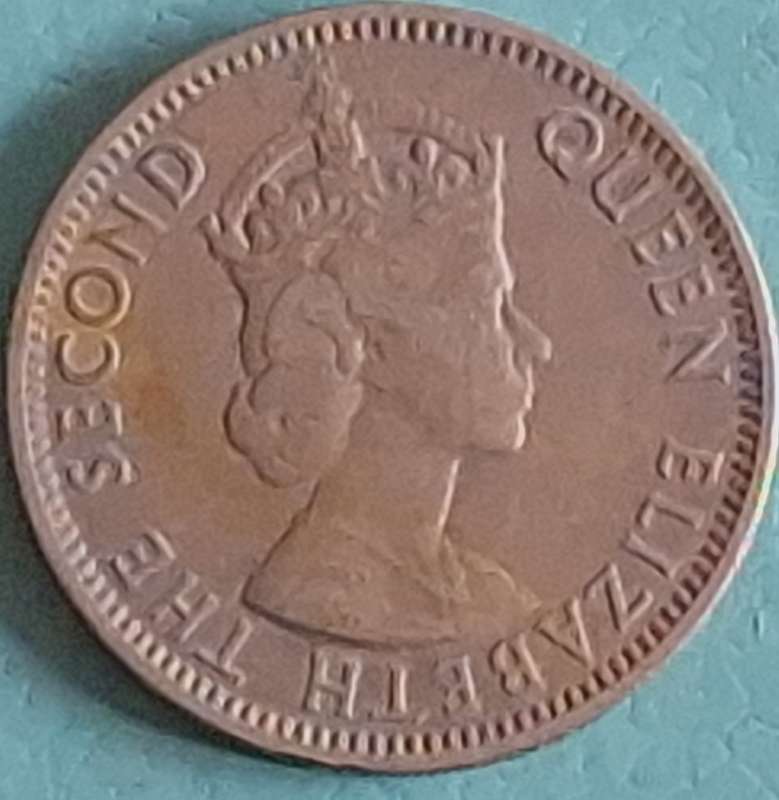 Cyprus 1955 50 mils Copper-nickel