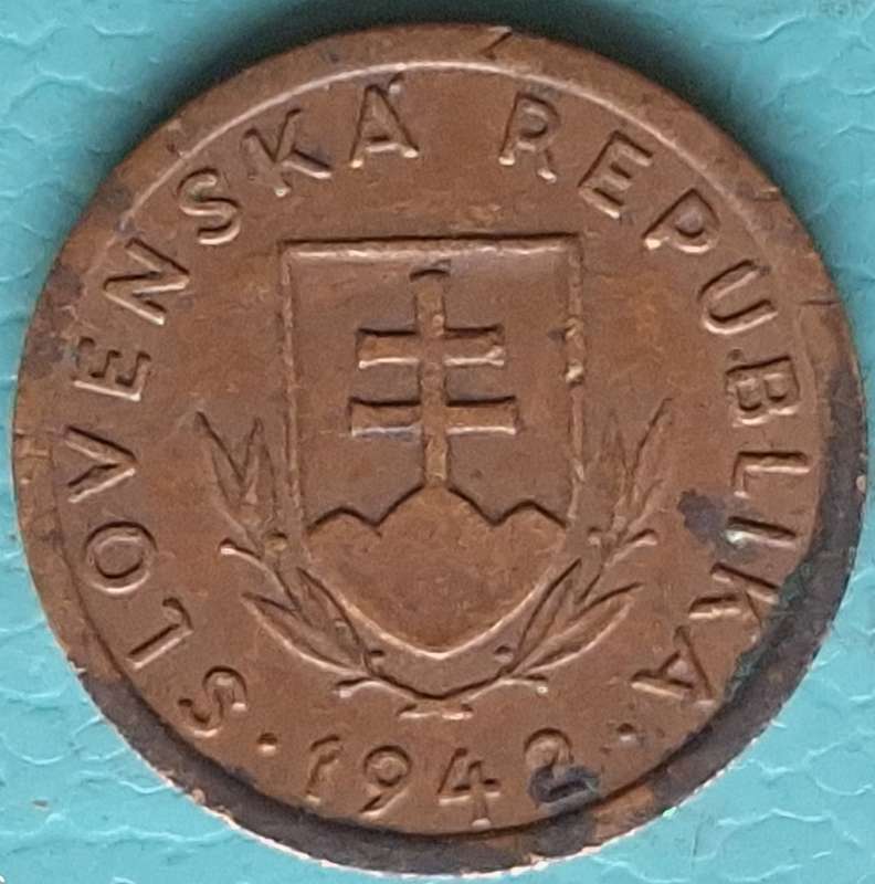 Slovakia 1942  10 Halierov  Brass