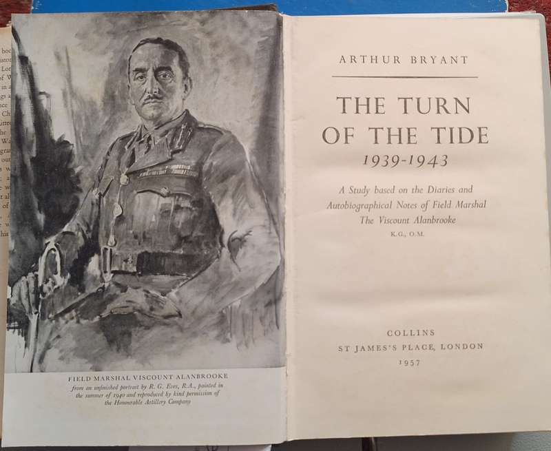 The Turn of the Tide 1939-1943 By Arthur Bryant Hardcover