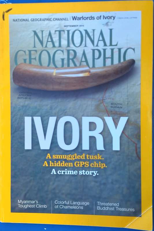 National Geographic September 2015 Ivory