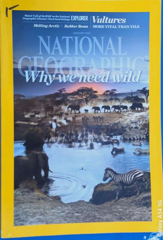 National Geographic January 2016 Why we need Wild