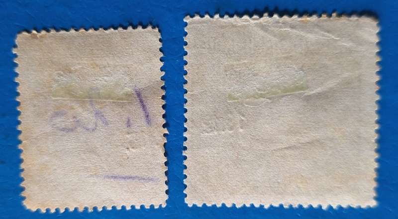 Netherlands Indie 1945 Definitives 2 Used Hinged stamps