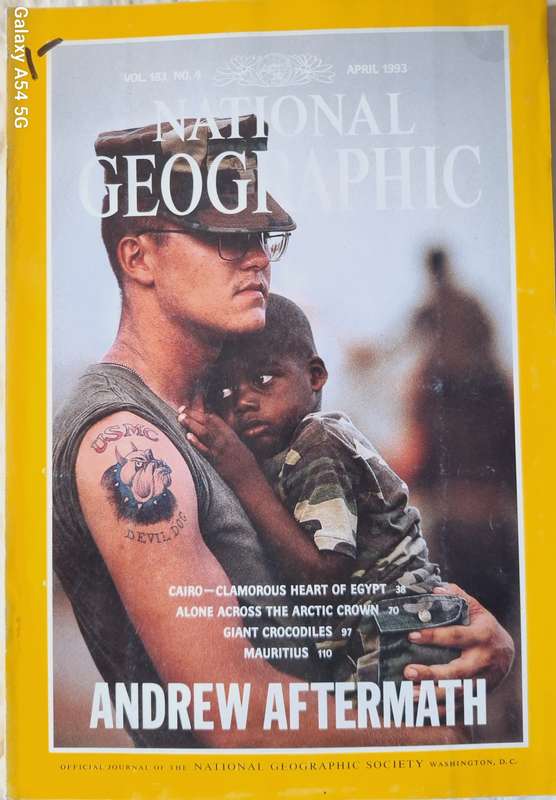 National Geographic April 1993 Andrew Aftermath