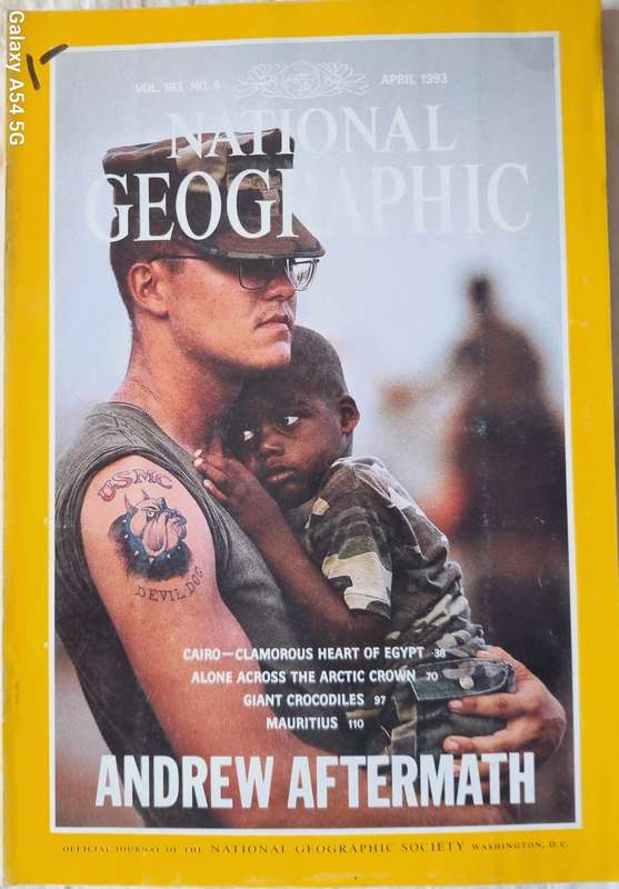 National Geographic April 1993 Andrew Aftermath