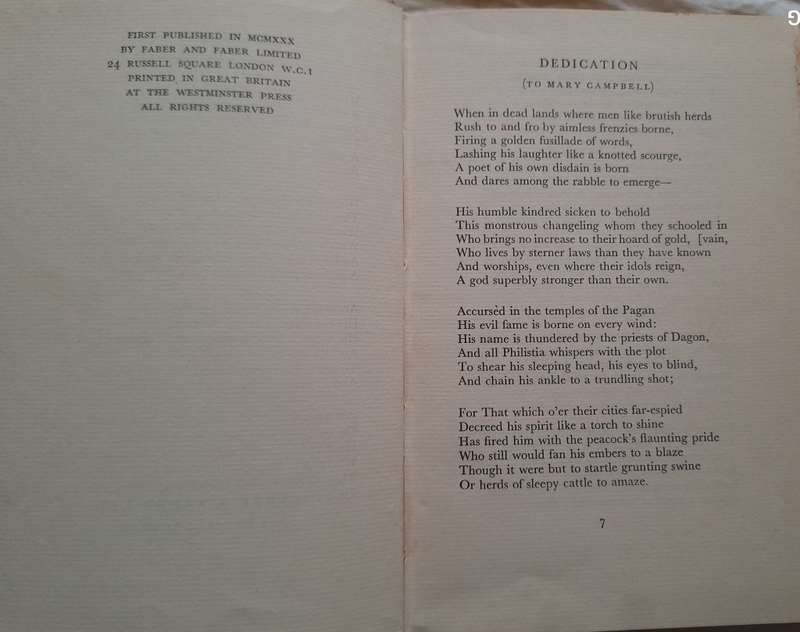 Adamastor: Poems by Roy Campbell Hardcover