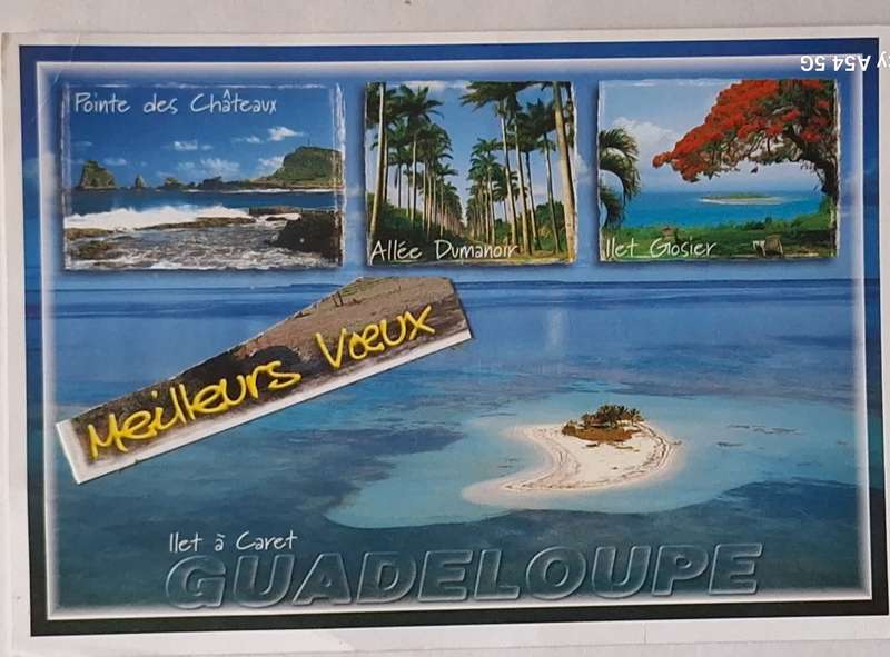 Guadeloupe French Antilles  Post Card 2002