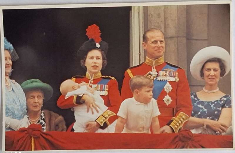 Post Card from Queen and People Series No. 37 The Young Princes
