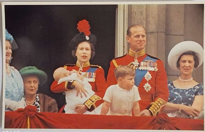 Post Card from Queen and People Series No. 37 The Young Princes