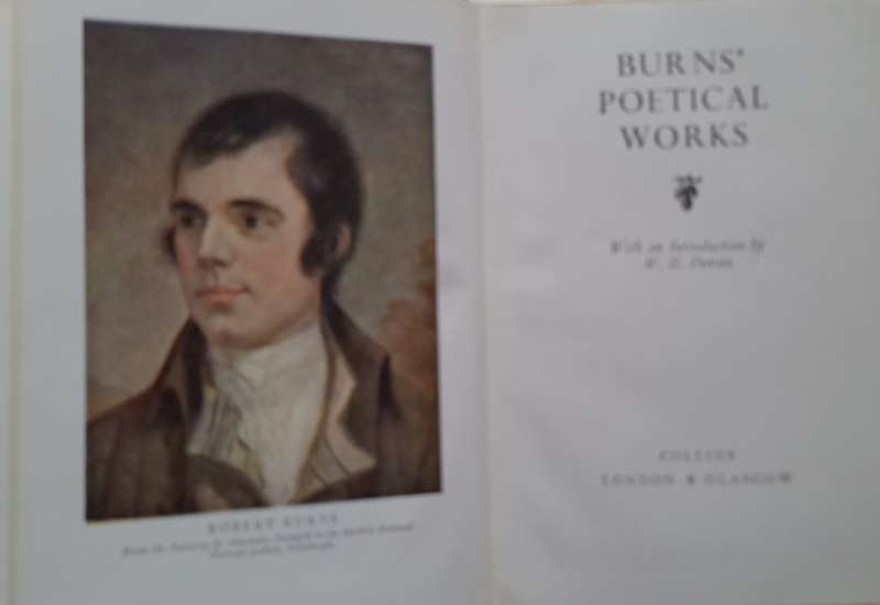 Burns' Poetical Works Boxed Copy