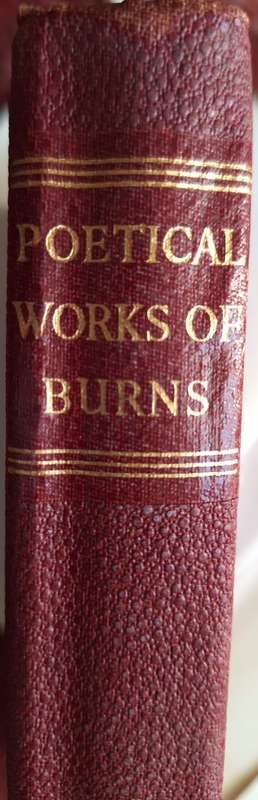 Burns' Poetical Works Boxed Copy