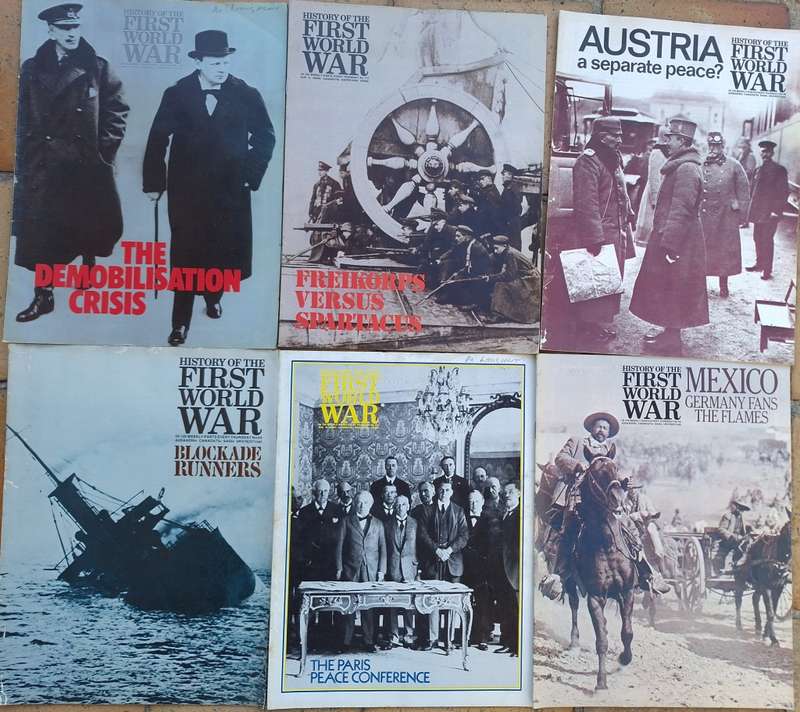 Purnell History of the First World War: Mixed Lot of 6 Magazines