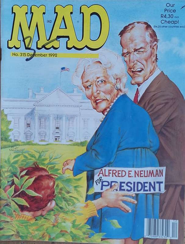 Mad Magazine 1992 No. 315