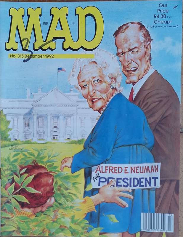 Mad Magazine 1992 No. 315