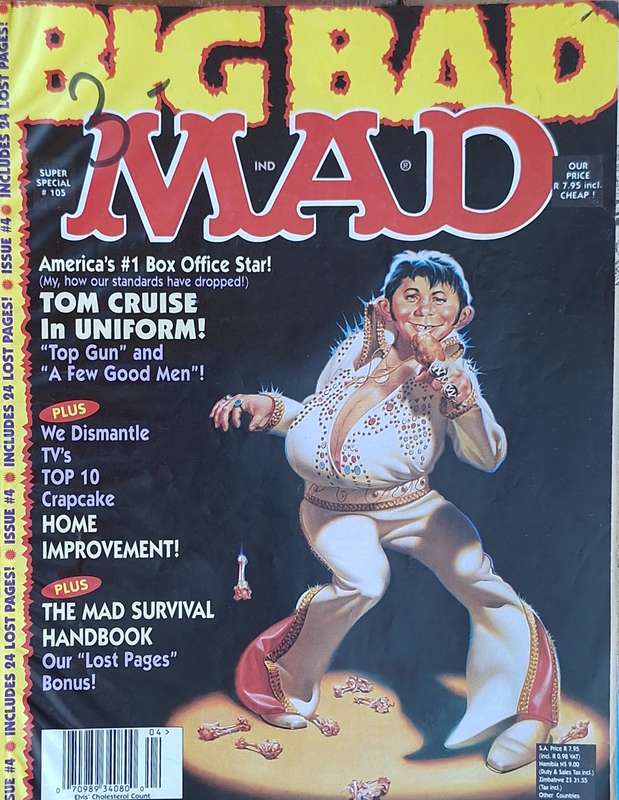 BIG BAD Mad Magazine 4 Super Special No. 105