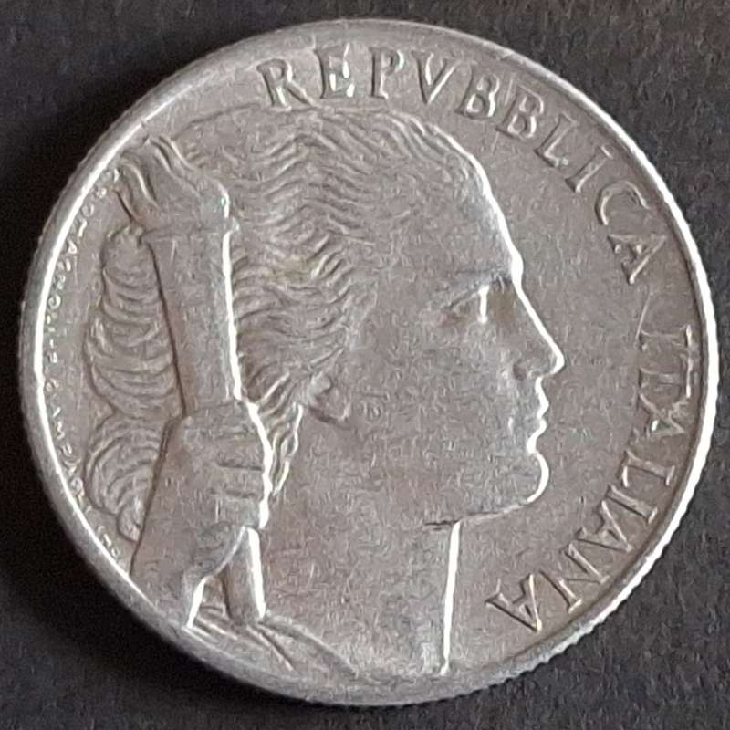 Italy 1949R 5 Lire Aluminium