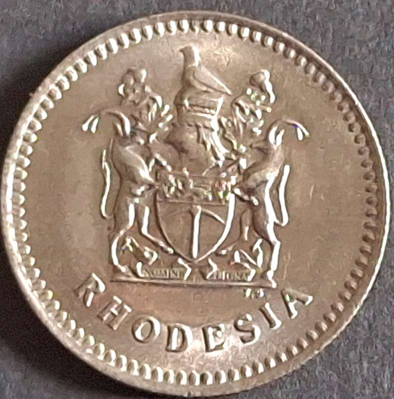 Rhodesia 1975 10 cent Copper-nickel