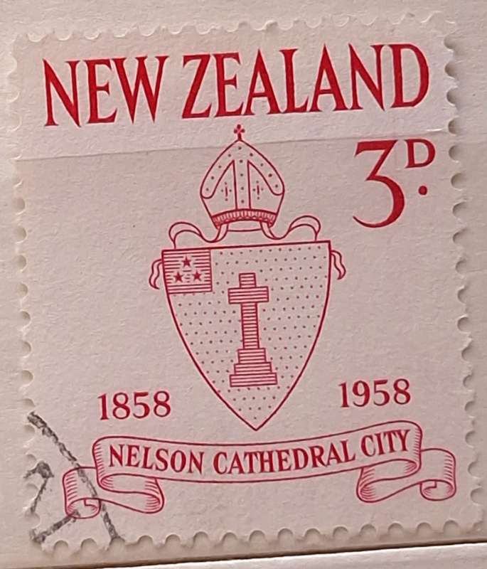 New Zealand 1958 Nelson Centenial 1 Used stamp